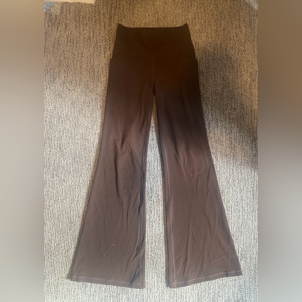 Athleta Brown Flare Pants